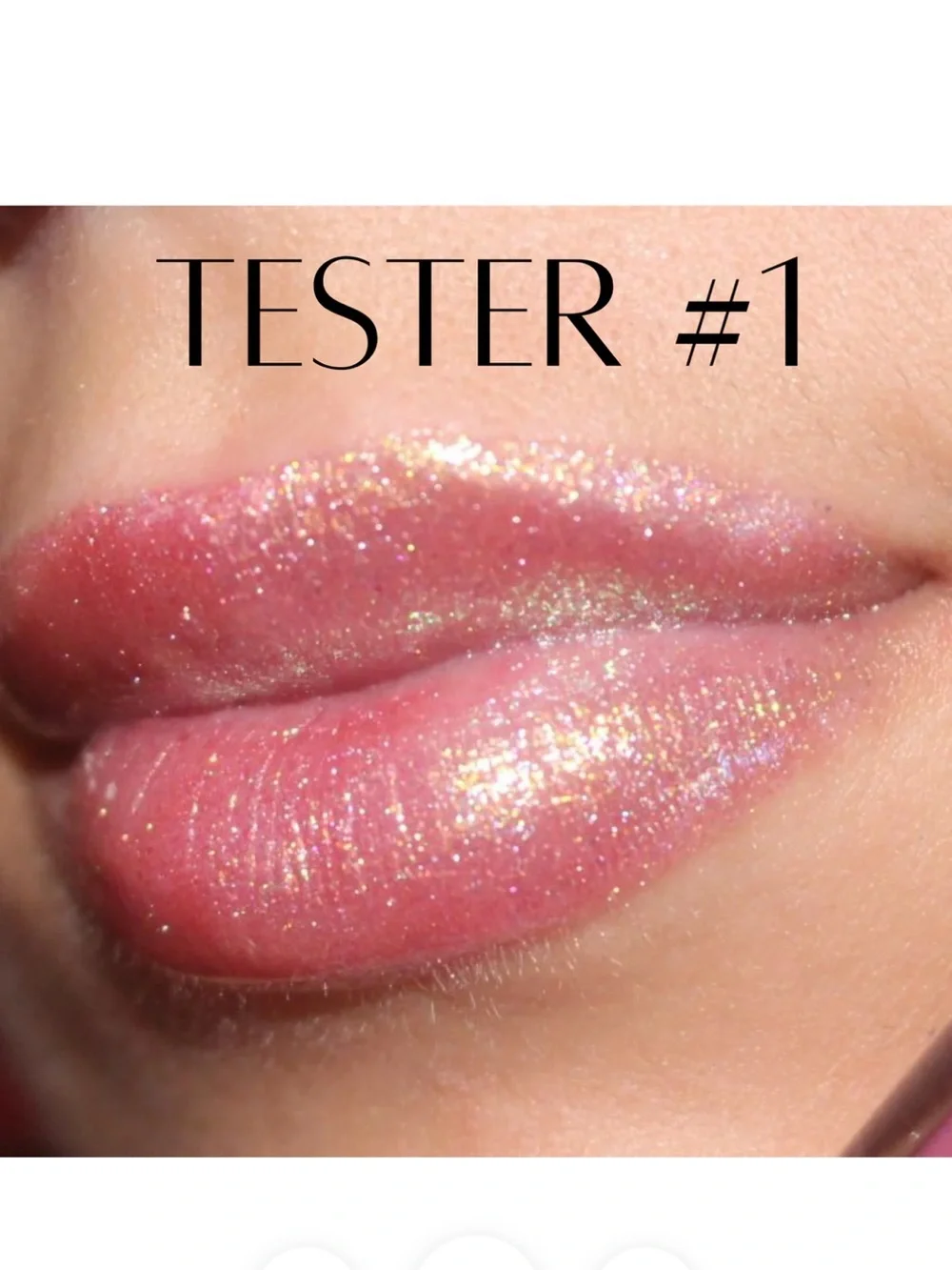 Queen Cosmetics Glitter Holographic Lipgloss Trio New FullSz Euphoria Angel Heat